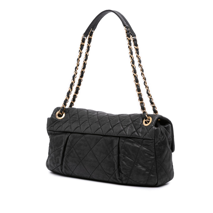 Chanel Quilted Cuir de veau Chic Quilt Flap Noir – GABY PARIS Authentique
