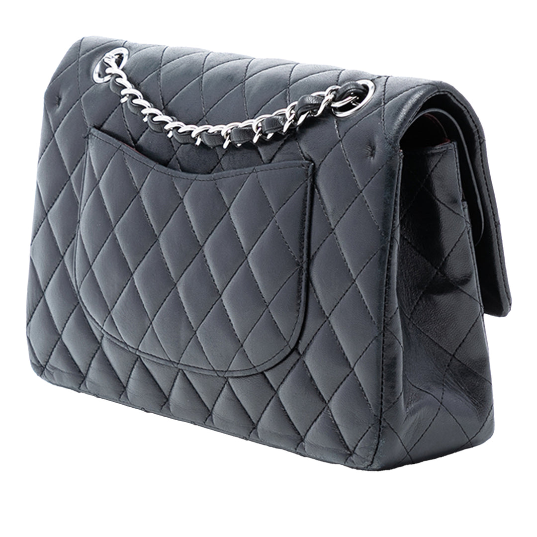 Chanel Medium Classic Cuir d’agneau Double rabat