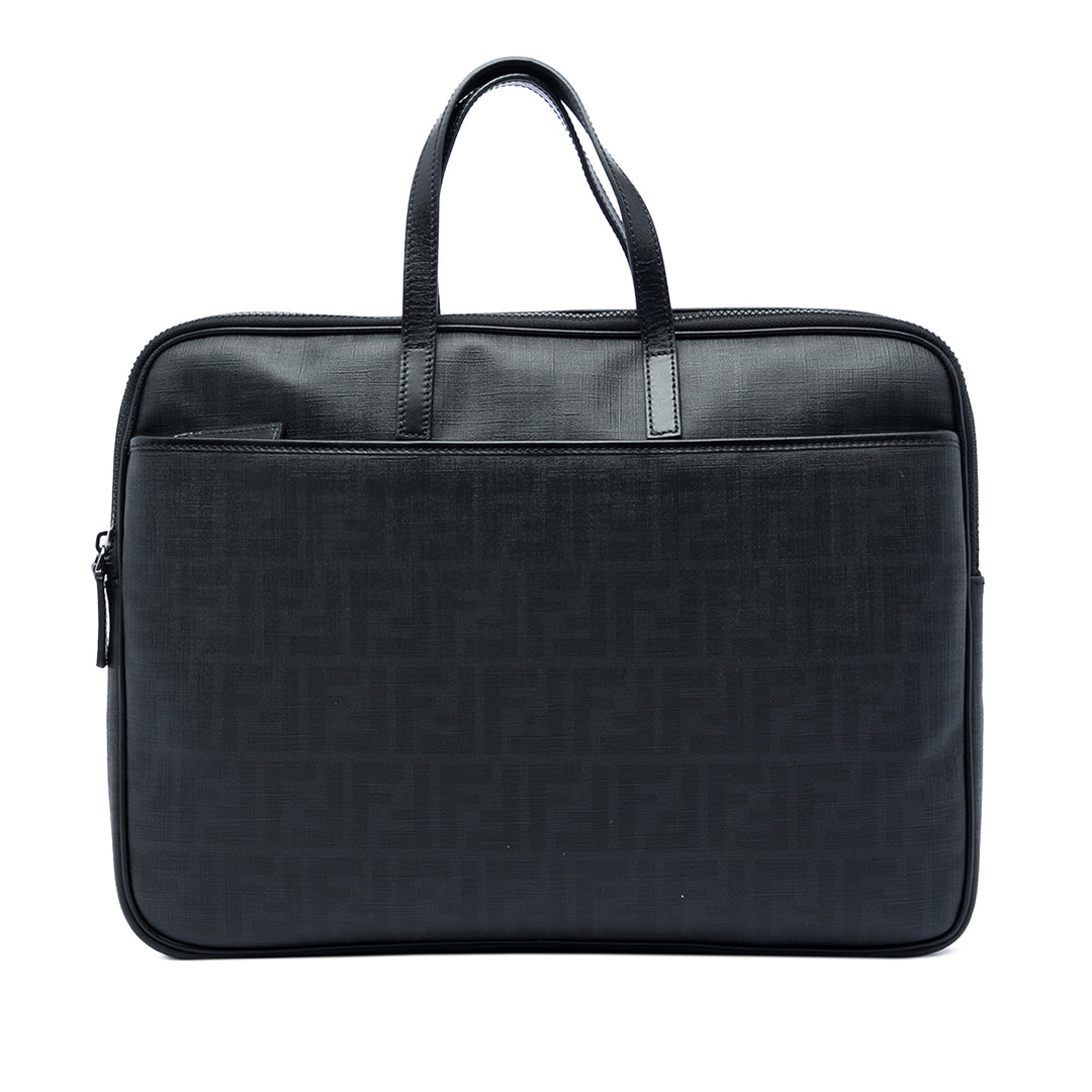 Fendi Zucca Spalmati Business Sac