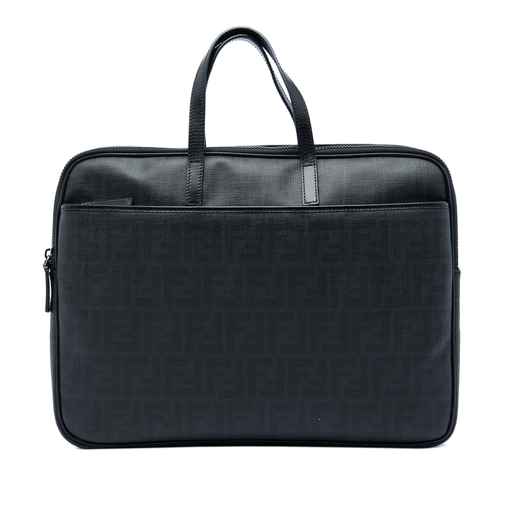 Fendi Zucca Spalmati Business Sac