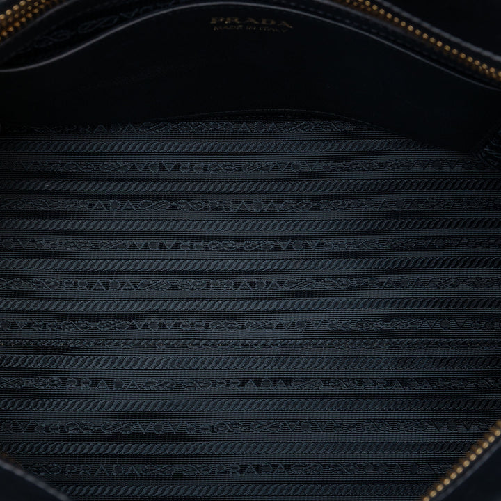 City Veau Esplanade Sac Saffiano Noir