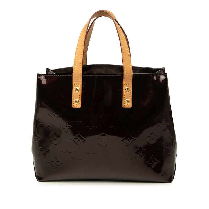 Reade PM Cuir verni Monogram Violet