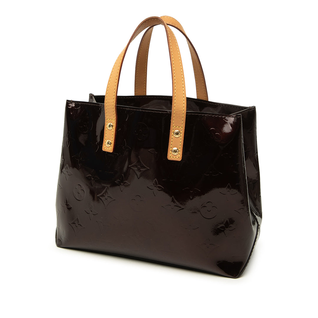 Reade PM Cuir verni Monogram Violet