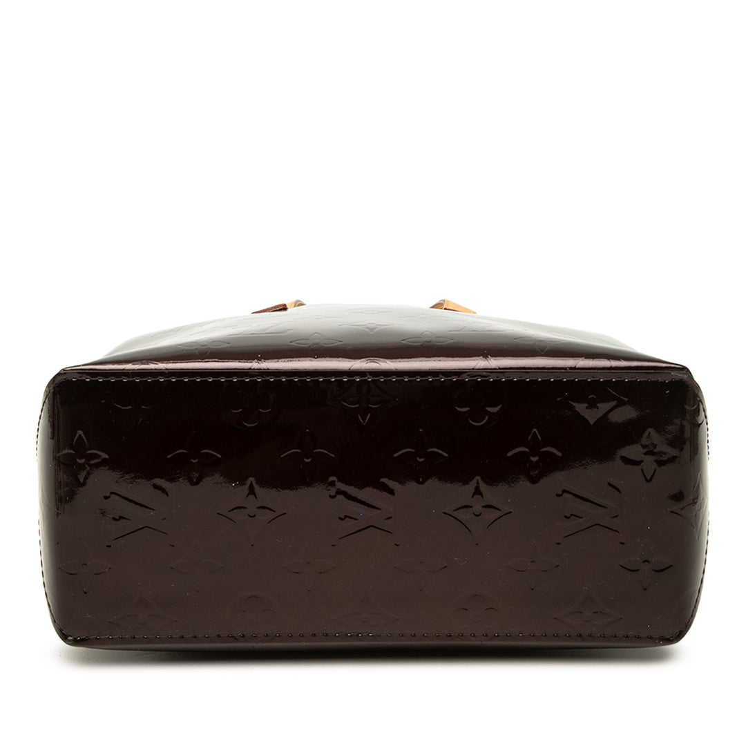 Reade PM Cuir verni Monogram Violet