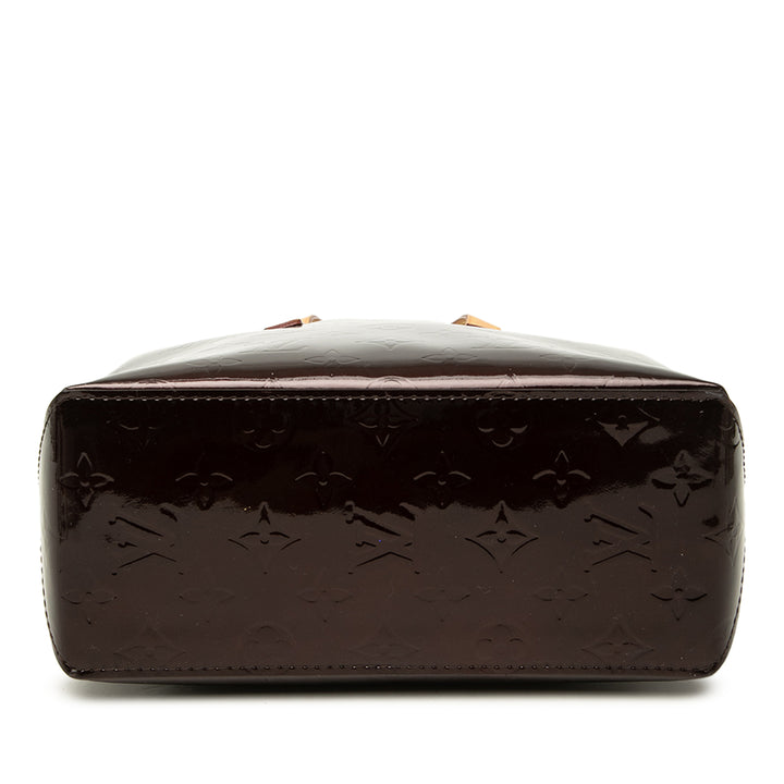Reade PM Cuir verni Monogram Violet