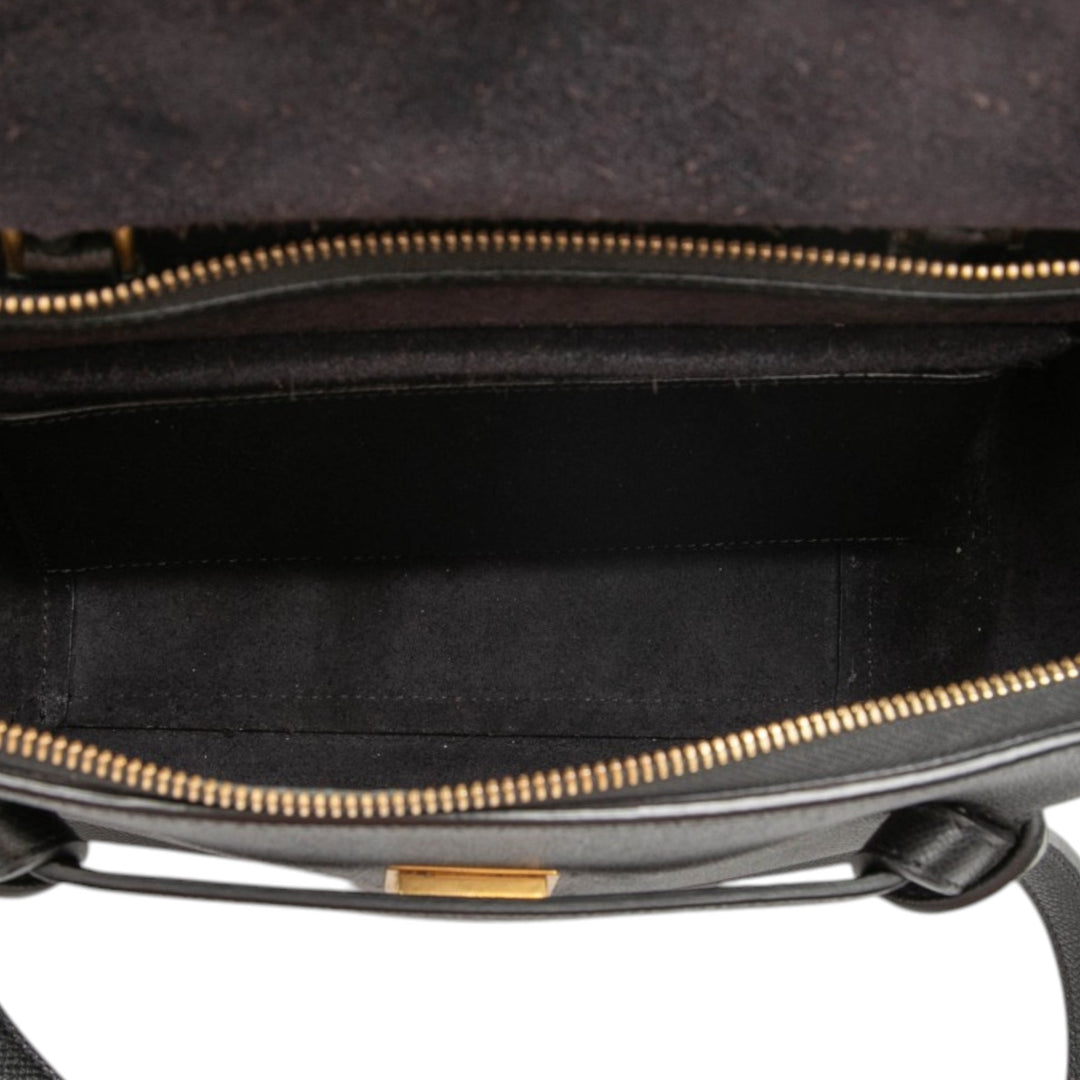 Celine Micro Cuir de veau grainé Sac ceinture