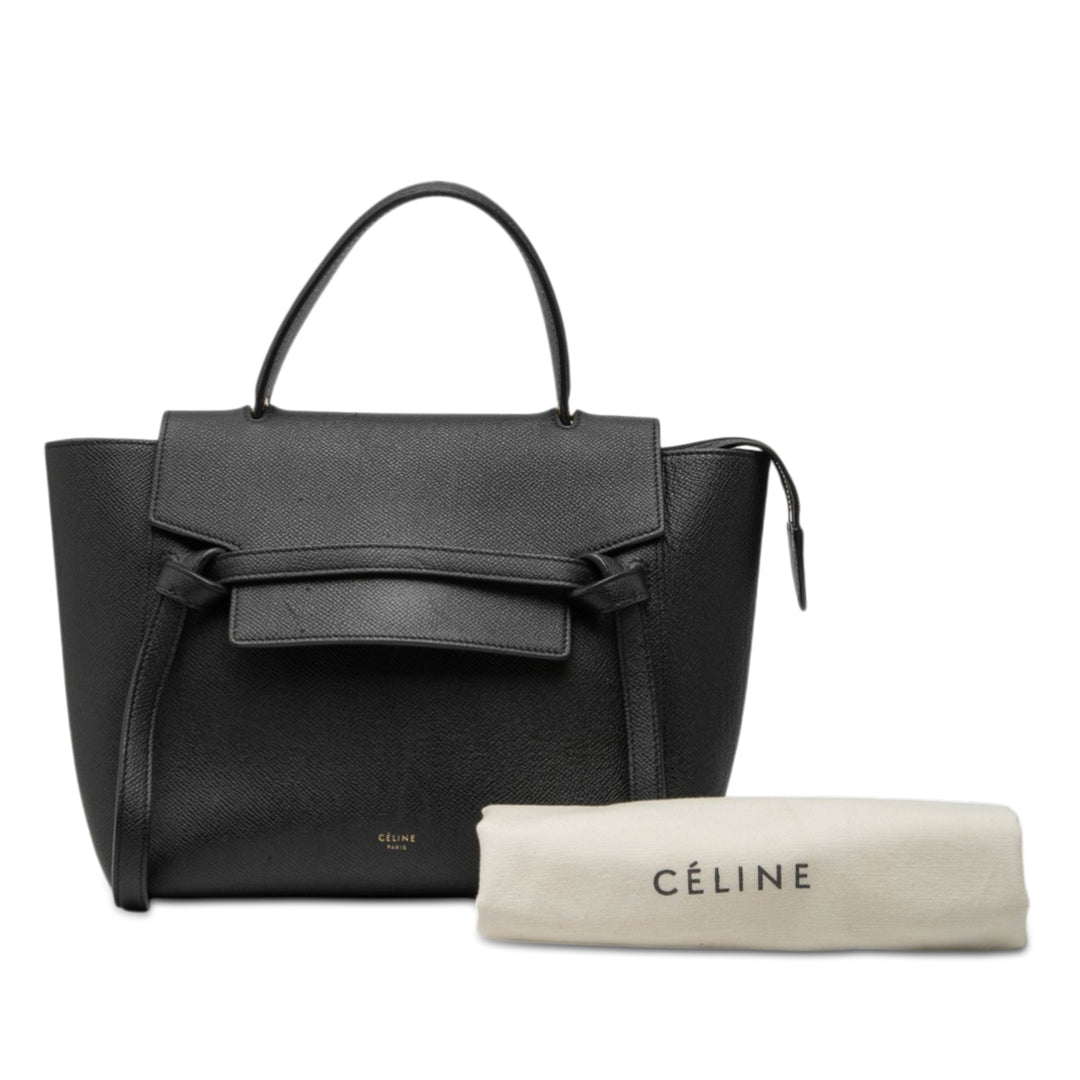 Celine Micro Cuir de veau grainé Sac ceinture