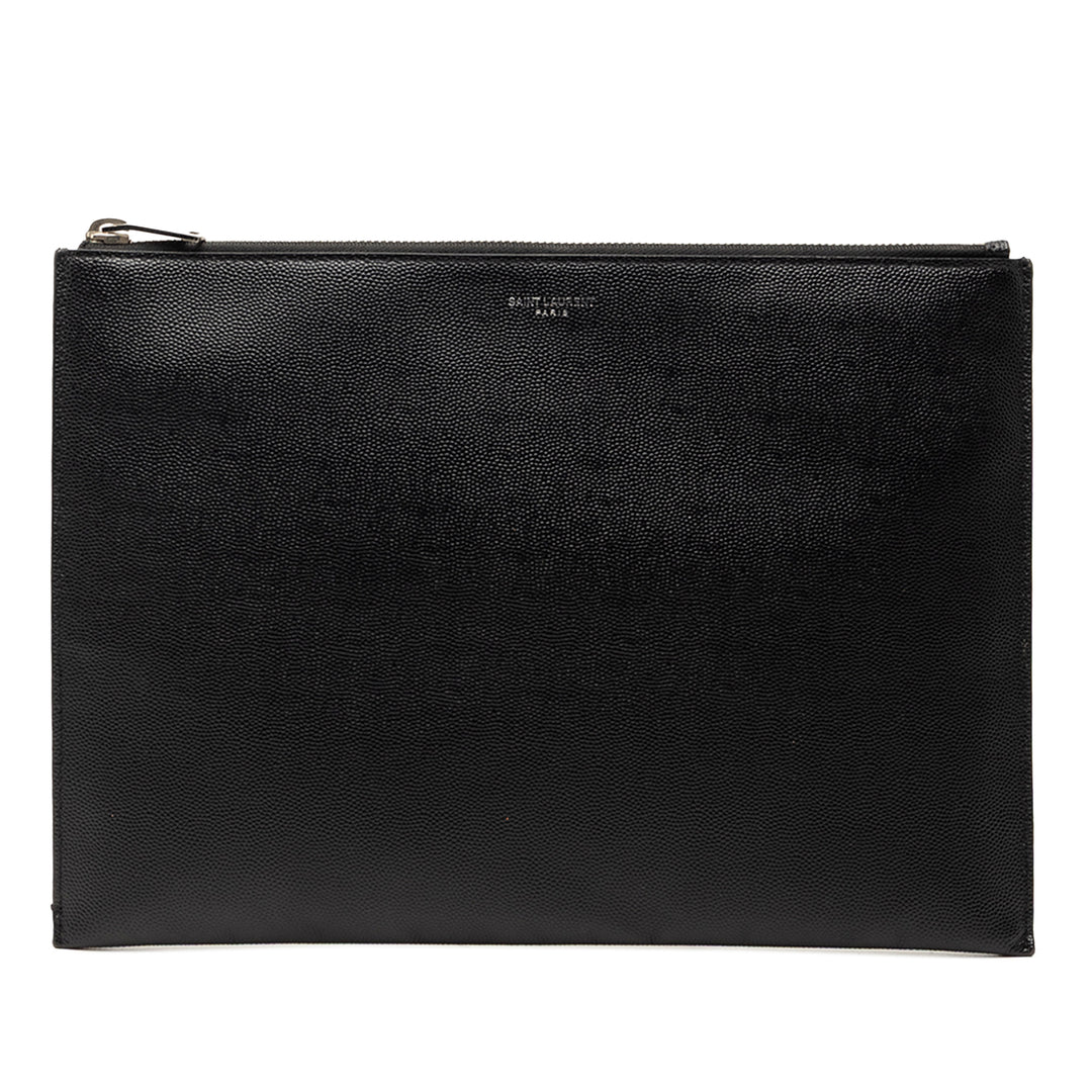 Saint Laurent Grain De Poudre Zip Pochette