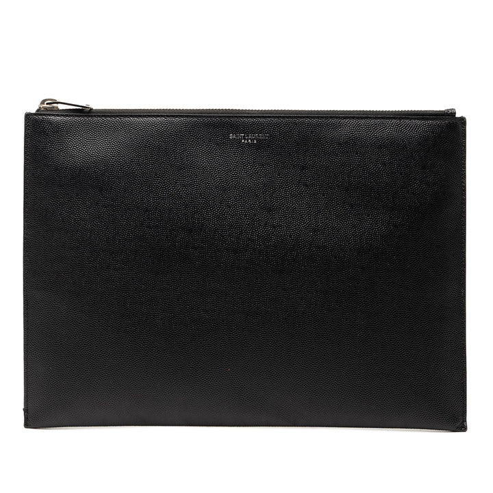Saint Laurent Grain De Poudre Zip Pochette