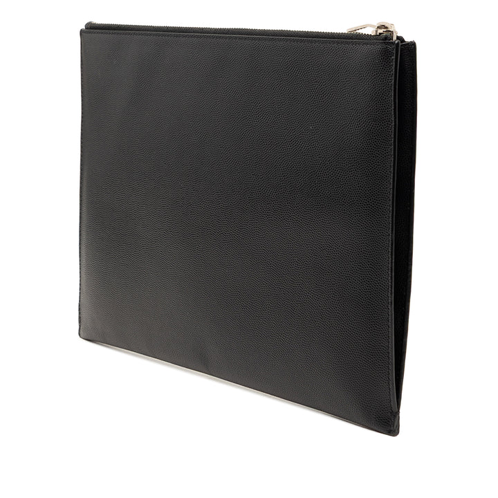 Saint Laurent Grain De Poudre Zip Pochette