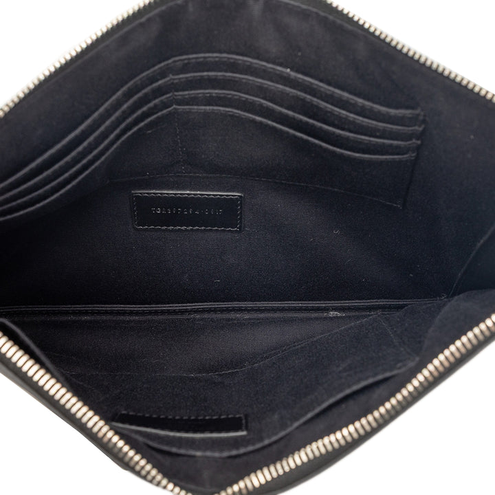 Saint Laurent Grain De Poudre Zip Pochette