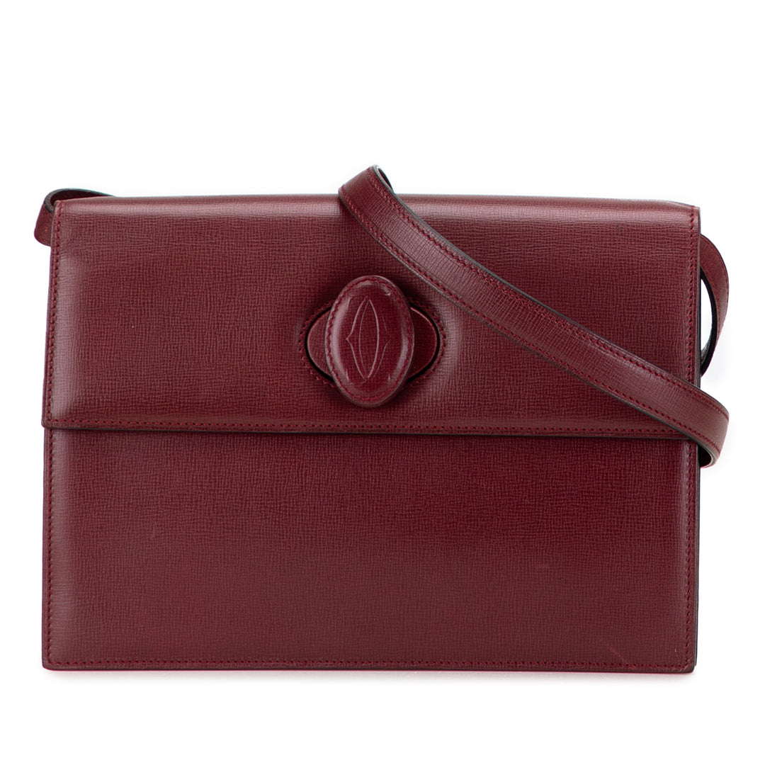 Cartier Must De Cartier Sac Rouge – vue principale – GABY PARIS