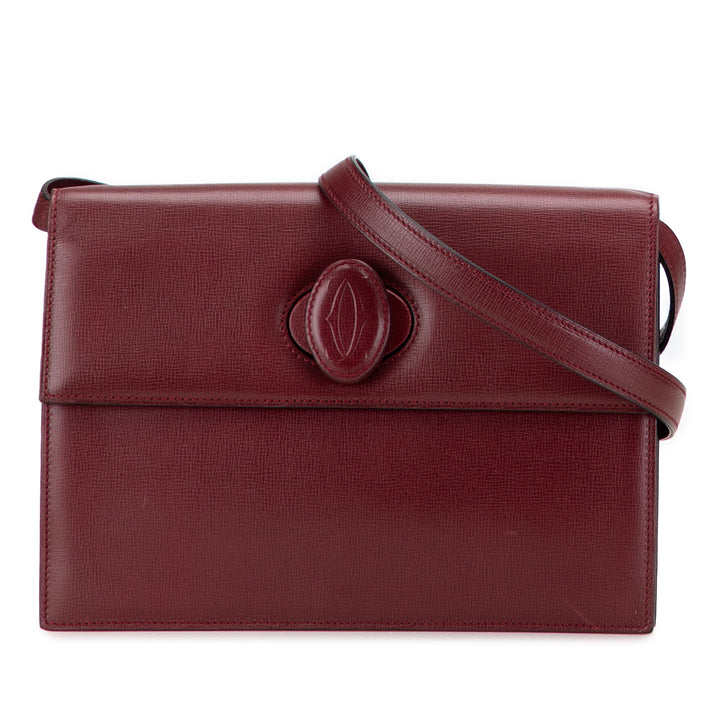 Cartier Must De Cartier Sac Rouge – vue principale – GABY PARIS