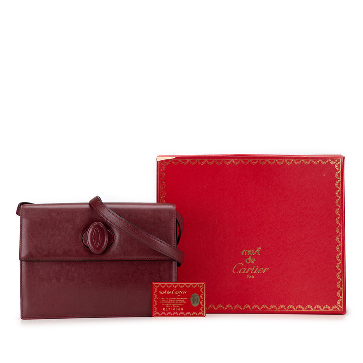 Cartier Must De Cartier Sac Rouge – vue 10 – GABY PARIS