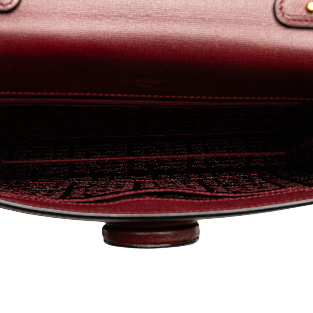 Cartier Must De Cartier Sac Rouge – vue 4 – GABY PARIS