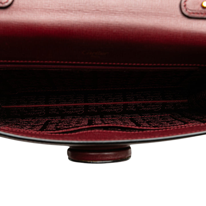Cartier Must De Cartier Sac Rouge – vue 4 – GABY PARIS
