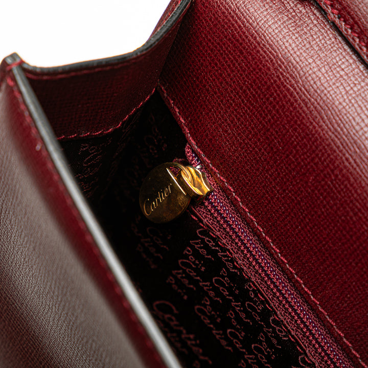 Cartier Must De Cartier Sac Rouge – vue 6 – GABY PARIS