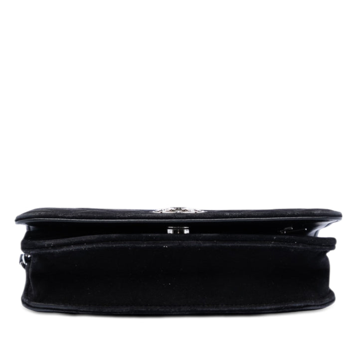 Chanel Matelassé Cocostellar Wallet on Chain Daim