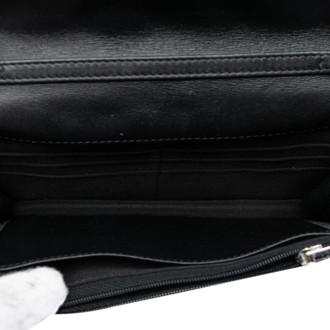 Chanel Matelassé Cocostellar Wallet on Chain Daim