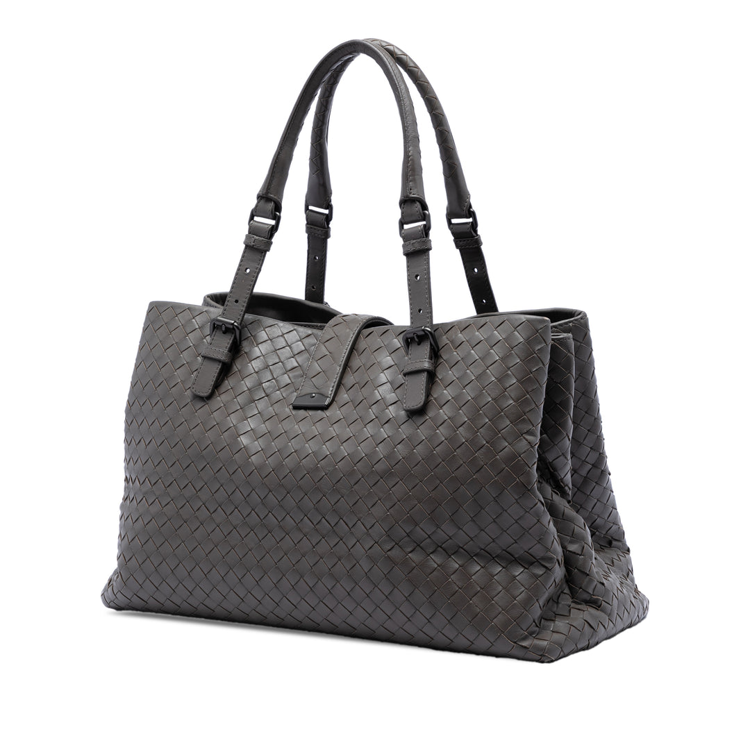 Bottega Veneta Medium Nappa Intrecciato Roma Cabas