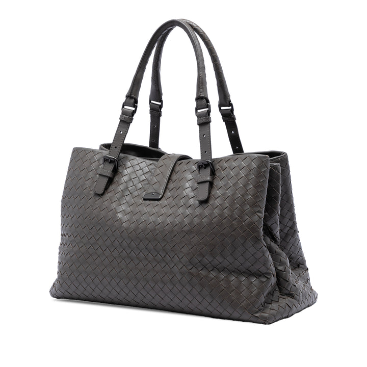 Bottega Veneta Medium Nappa Intrecciato Roma Cabas