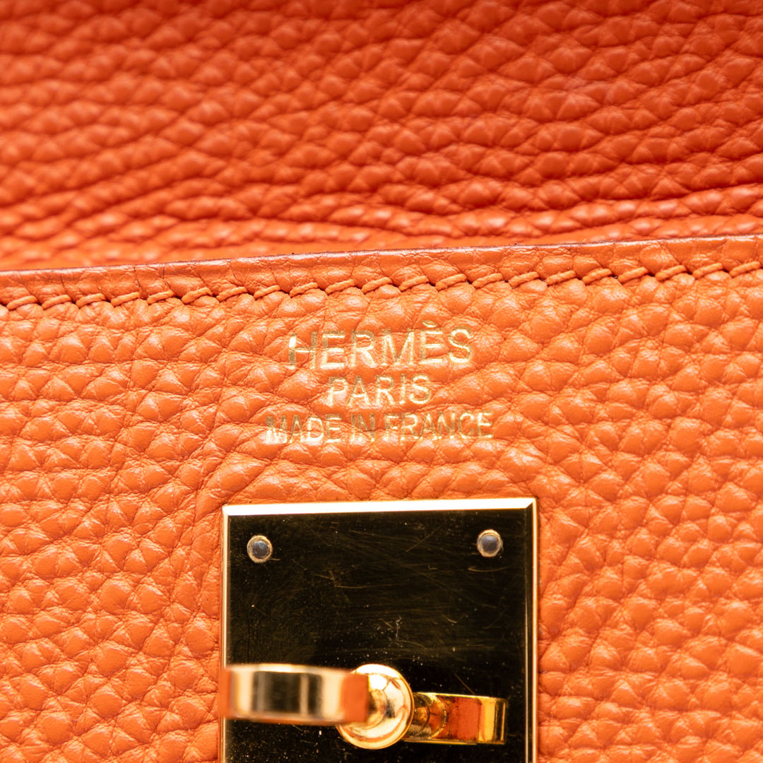 Hermès Togo Kelly II Retourne 35