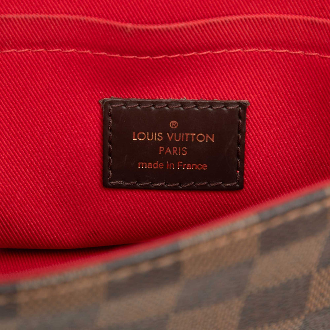 Croisette Damier Ébène Marron