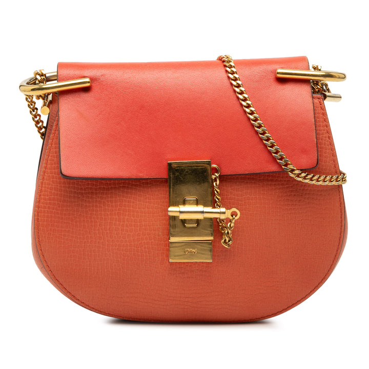 Chloé Small Cuir Drew Sac porté croisé