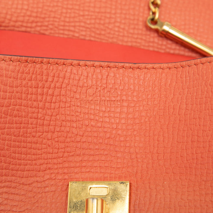Chloé Small Cuir Drew Sac porté croisé