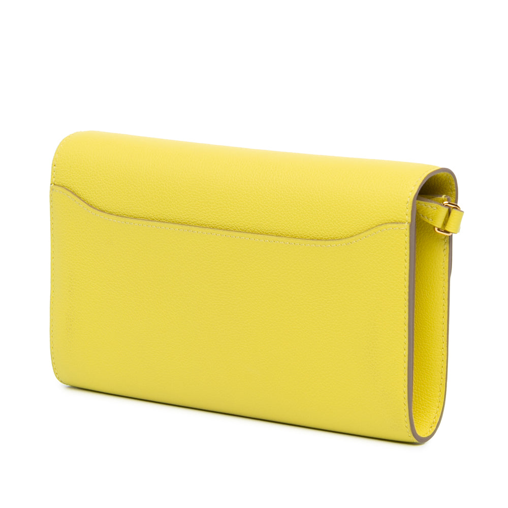 Evercolor Constance Wallet To Go Yellow - Gaby Paris