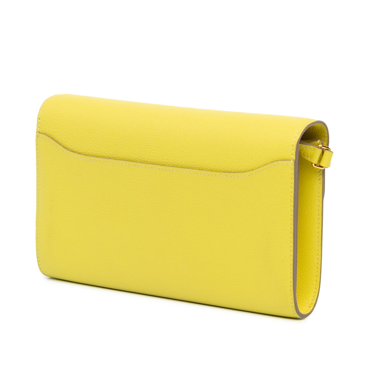 Evercolor Constance Wallet To Go Yellow - Gaby Paris