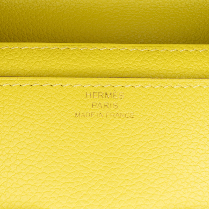 Evercolor Constance Wallet To Go Yellow - Gaby Paris