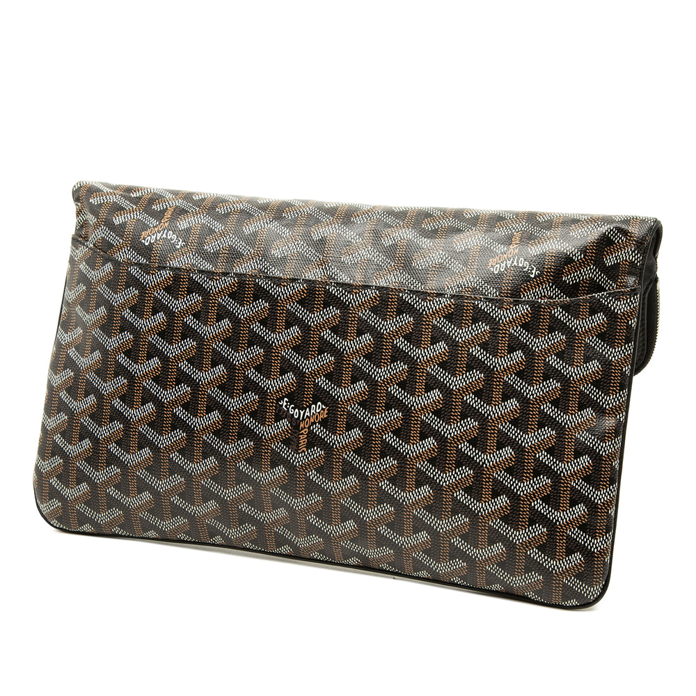 Goyard Pochette Sainte Marie Goyardine MM Noir – vue 2 – GABY PARIS