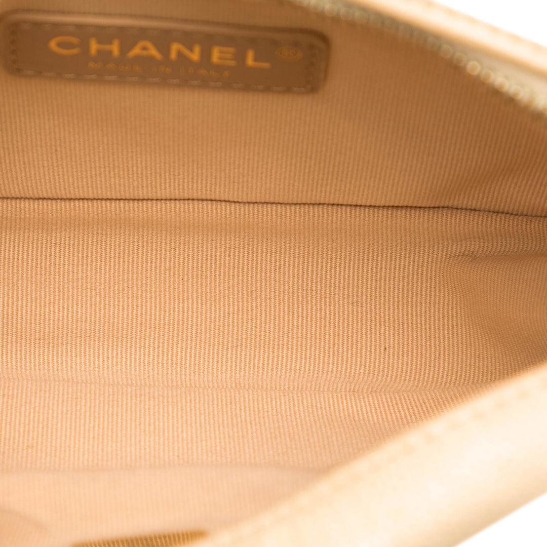 Chanel CC Matelassé Caviar Melody Chain Sac caméra