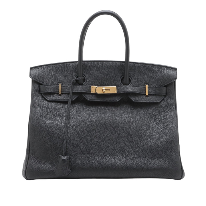 Hermès Togo Birkin Retourne 35 Noir