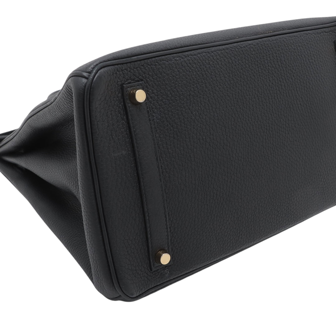 Hermès Togo Birkin Retourne 35 Noir