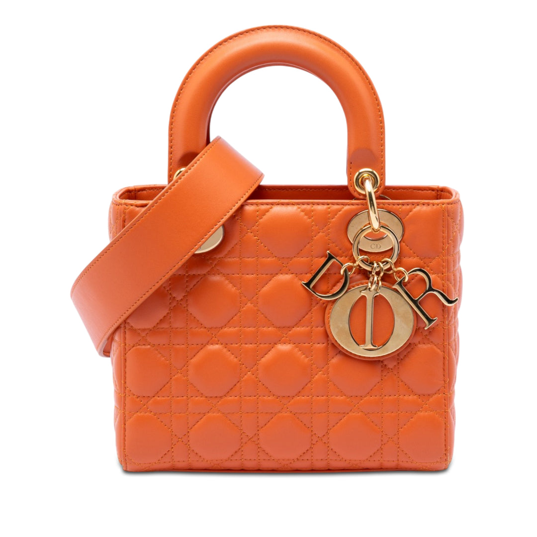 Dior Small Cuir d’agneau Cannage MyABCDior Lady Dior