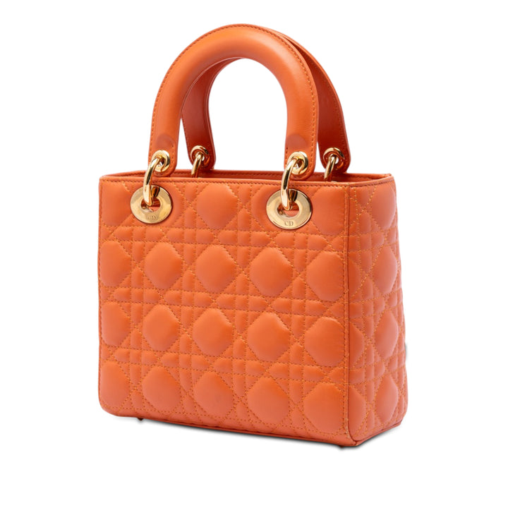 Dior Small Cuir d’agneau Cannage MyABCDior Lady Dior