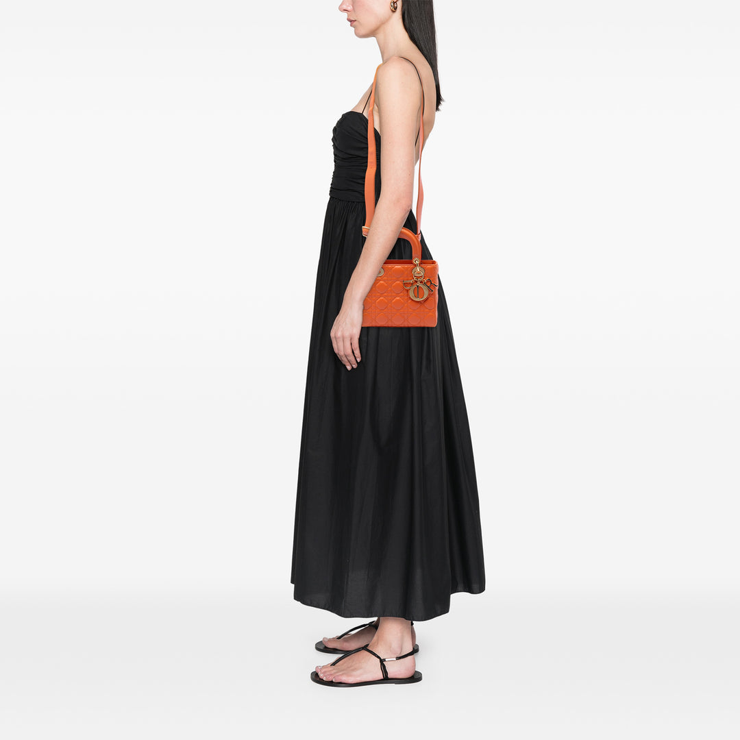 Dior Small Cuir d’agneau Cannage MyABCDior Lady Dior