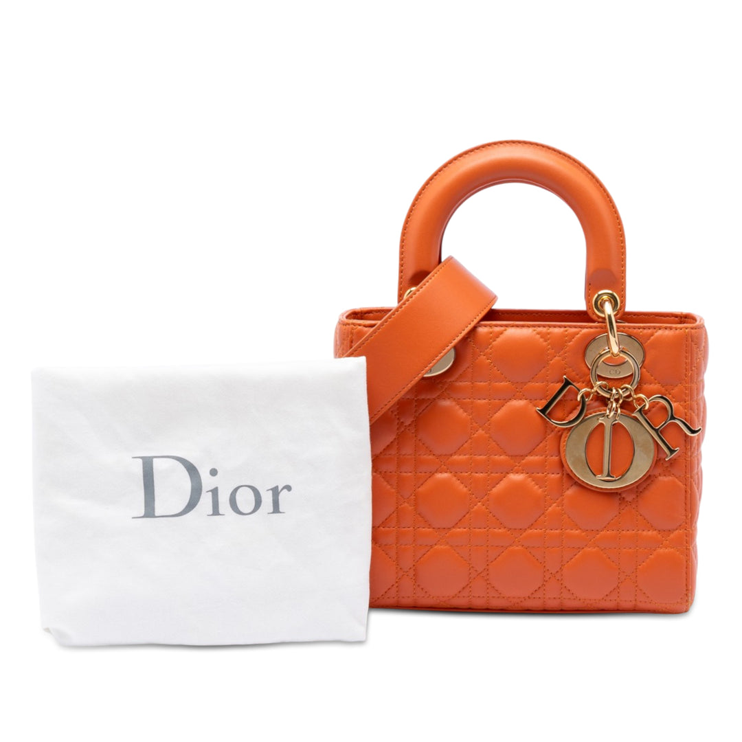 Dior Small Cuir d’agneau Cannage MyABCDior Lady Dior