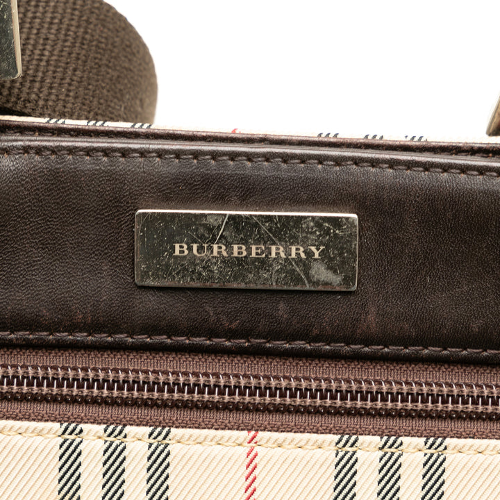 House Check Crossbody Brown - Gaby Paris