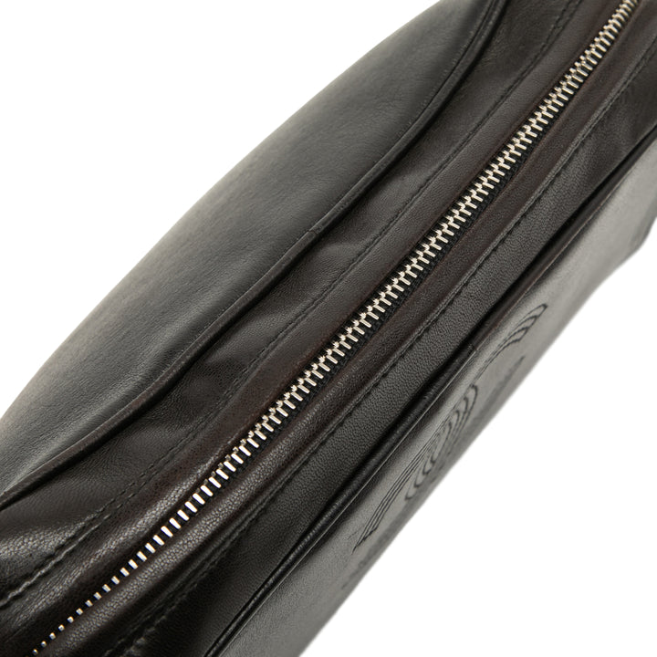 Chanel CC Stitched Cuir d’agneau Tassel à rabat Sac porté croisé