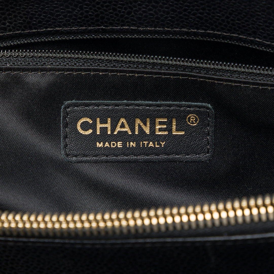 Chanel Cabas Cuir caviar Noir – vue 5 – GABY PARIS