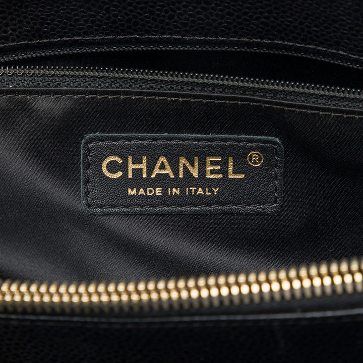 Chanel Cabas Cuir caviar Noir – vue 5 – GABY PARIS