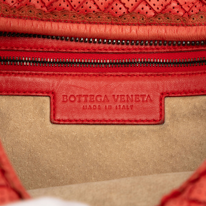 Bottega Veneta Small perforé Nappa Intrecciato Veneta Hobo