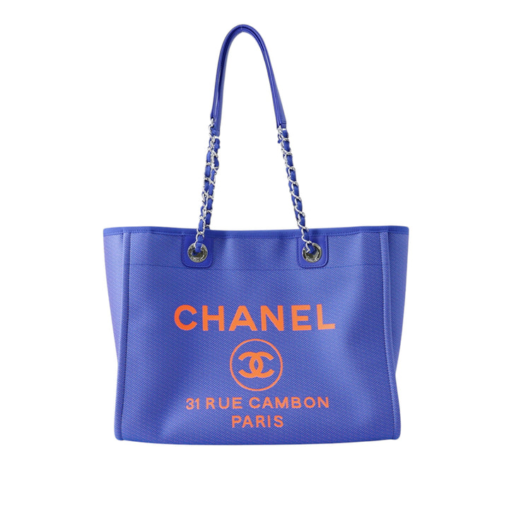 Chanel Deauville Cabas Petit Bleu