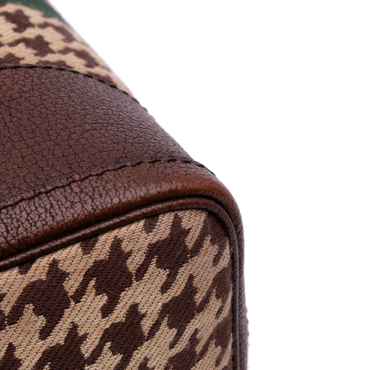 Gucci Cotton Seventies Web Boston Sac