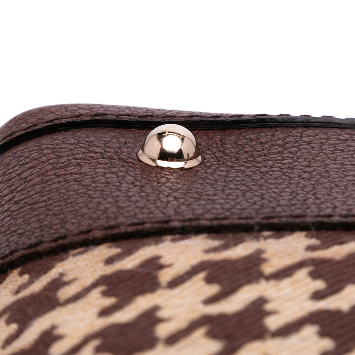 Gucci Cotton Seventies Web Boston Sac