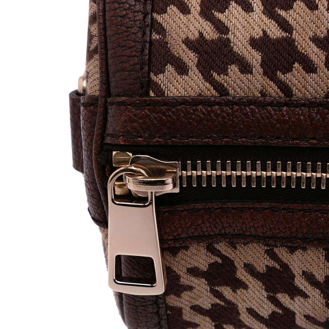 Gucci Cotton Seventies Web Boston Sac