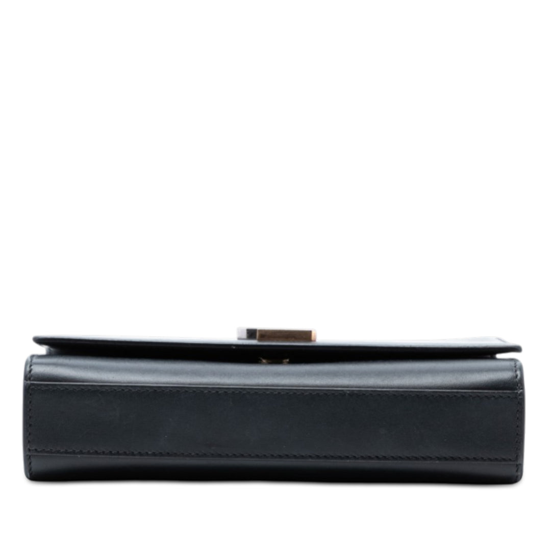 Saint Laurent Small Cuir Monogram Kate Sac porté croisé